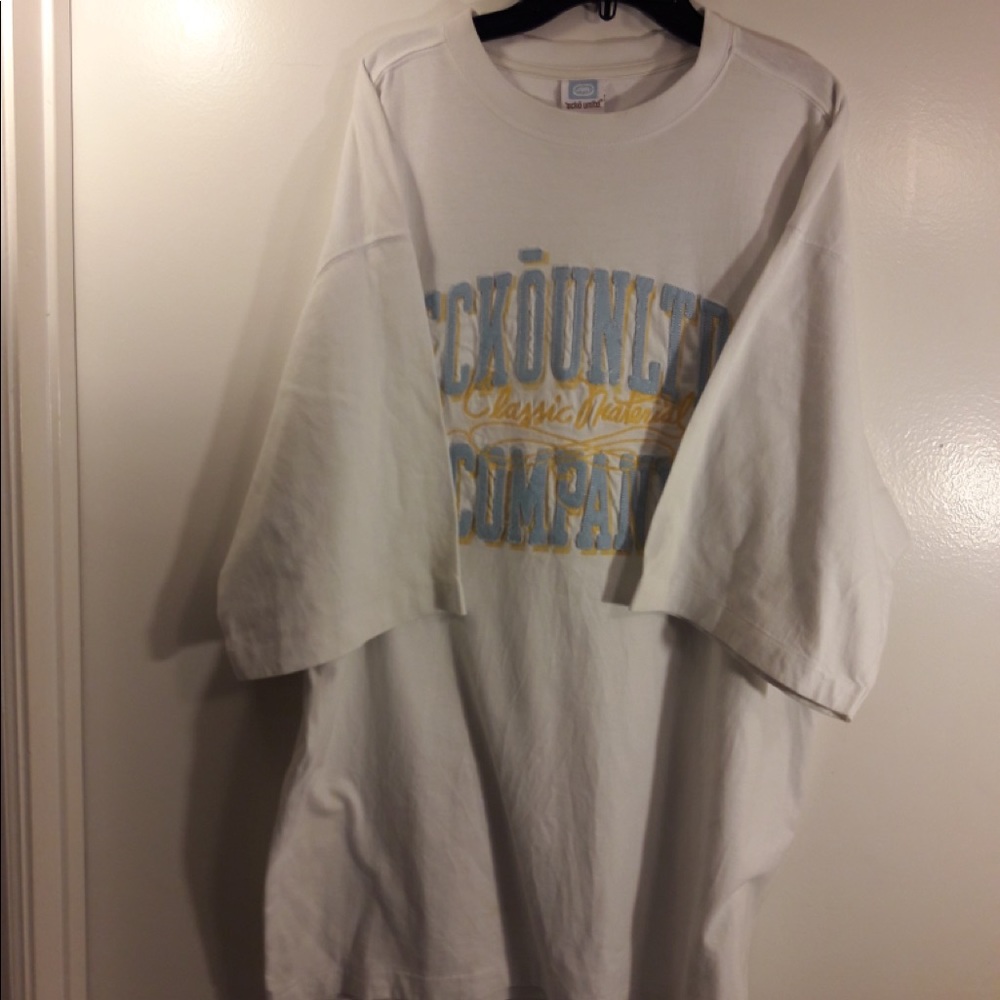 🤍 WHITE ECKO UNLIMITED 💯% COTTON T-SHIRT 🤍